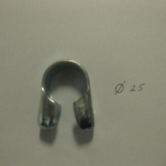Elförzinkad klemmare för 25 mm rör