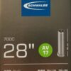 28"x1 3/4"x2 40/47-622 AV17 rak ventil Slang Schwalbe