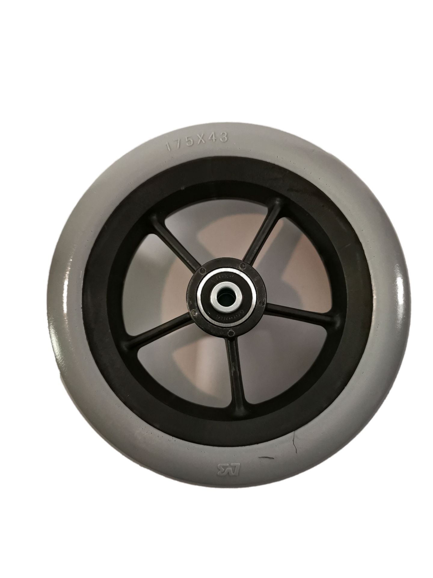 7" 175x43-08/53 puolavanne-PU-harmaa KLFK