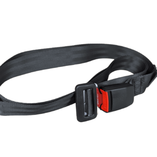 Turvavyö yksiosainen L=2500mm leveys 50mm metallilukolla