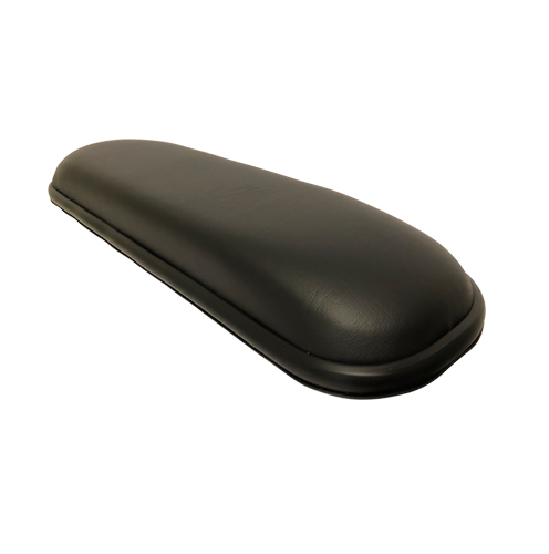 330×95 mm Käsivarrentuki keinonahka musta