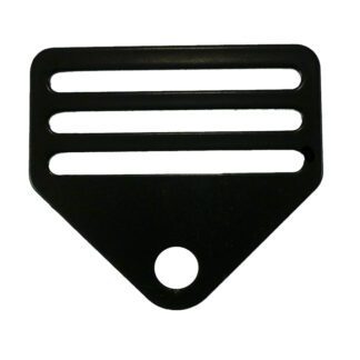 Turvavyön kiinnike eri leveyksille (25 mm - 50 mm)