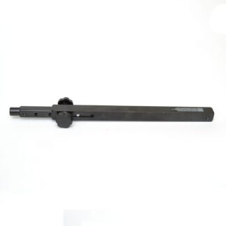 Teleskooppiakseli sormiruuvi lukituksella